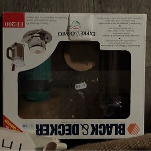 Black & Decker Espresso Mio Coffee Maker - Teal